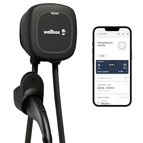 Wallbox Pulsar Plus Smart EV Charger - 40A, Compact