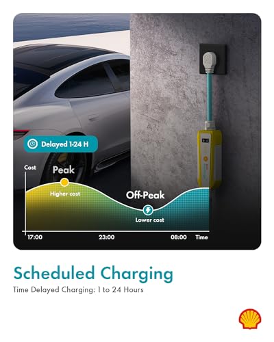 Shell 40A Level 2 EV Charger, ETL Certified