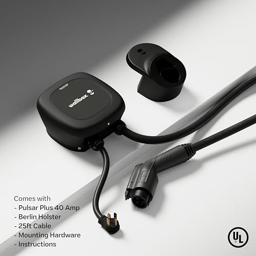 Wallbox Pulsar Plus Smart EV Charger - 40A, Compact