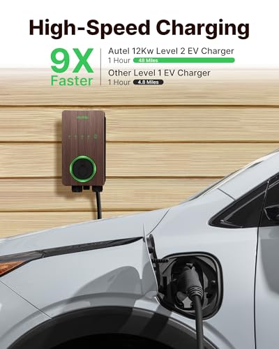 Autel Level 2 EV Charger 50Amp Wi-Fi Enabled