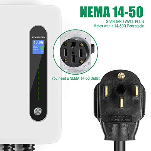 LEFANEV 40A EV Charger Level 2 Station