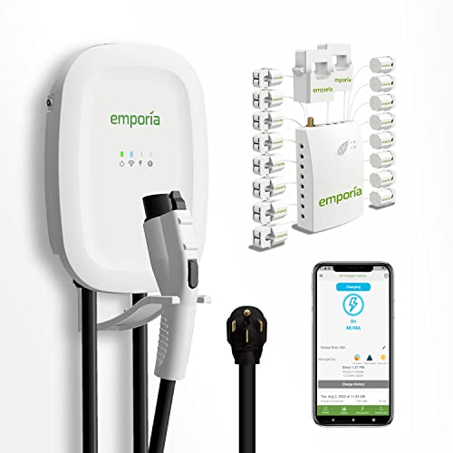 Smart EV Charger with Energy Management System & Monitor