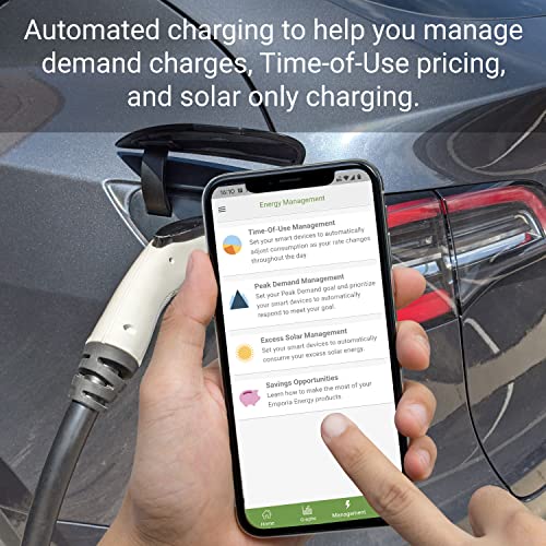 Smart EV Charger with Energy Management System & Monitor