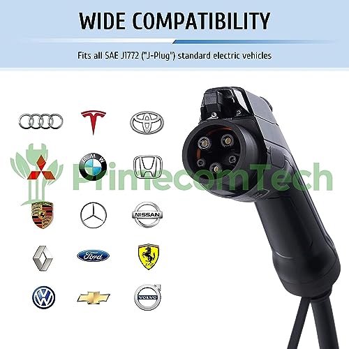 30ft Level 2 Primecom EV Charger for Teslas