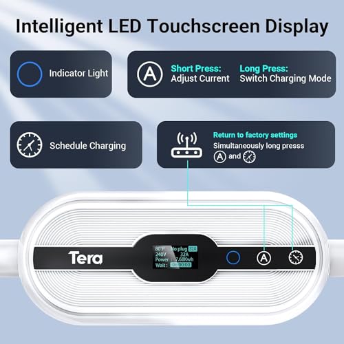 Tera EV Charger: Portable Tesla J1772 Wall Connector