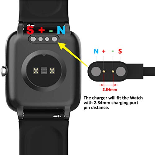 Universal Magnetic USB Charger Dock for Uwatch Smartwatches
