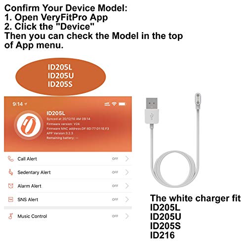 Universal Magnetic USB Charger Dock for Uwatch Smartwatches