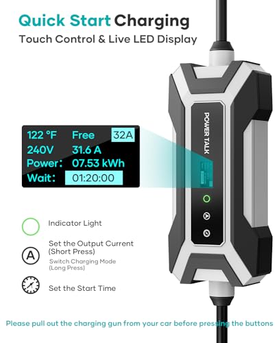 Power Talk EV Charger Level 1 & 2