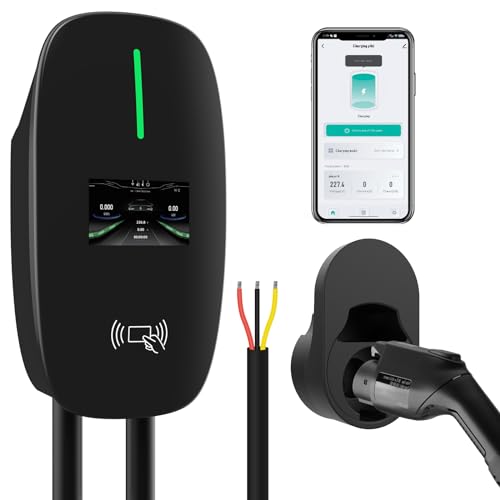 Smart Level 2 EV Charger Station 48A 11.5KW