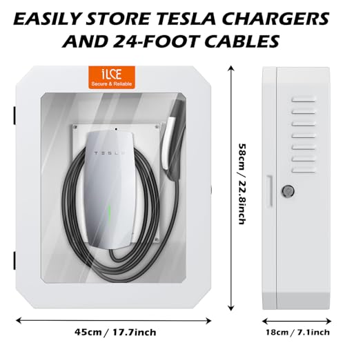 Tesla Gen 3 Wall Connector & ChargePoint EV Charger Box