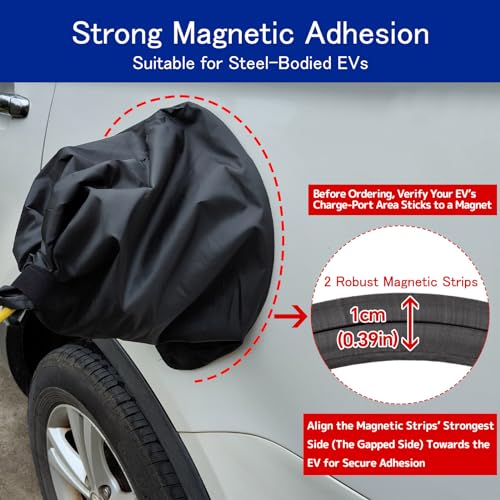 Electric Vehicle Charger Plug Cover, All-Weather Protection