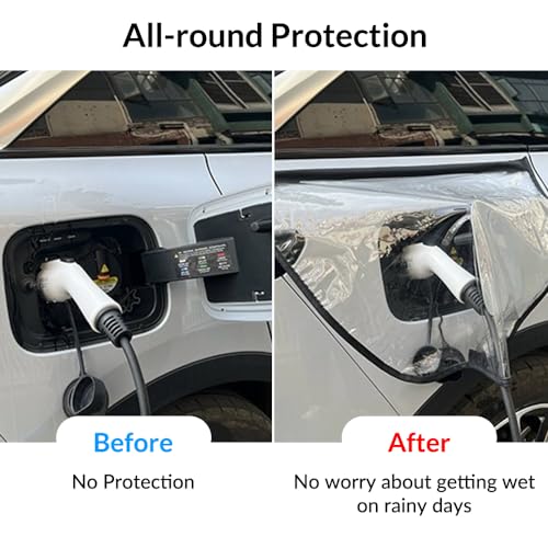 Ecogenix Magnetic EV Charger Port Cover