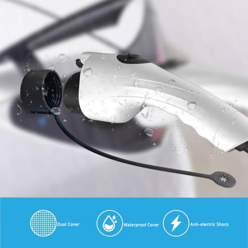 EV Charger Plug Cover for Electric Vehicle Charging