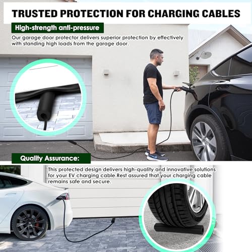 Electric Vehicle Charger Cable Protector for Garage, ID 19mm