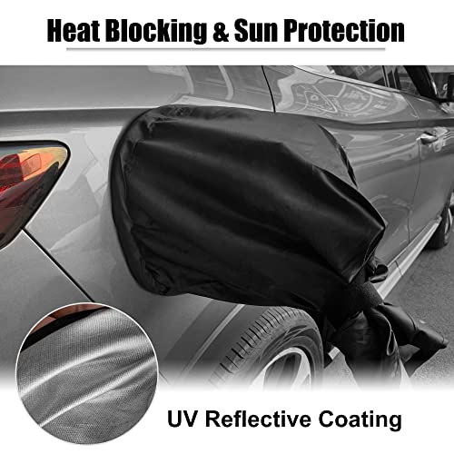 X AUTOHAUX Waterproof EV Charger Plug Cover with Magnetic Closure