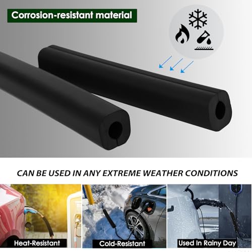 Electric Vehicle Charger Cable Protector for Garage, ID 19mm