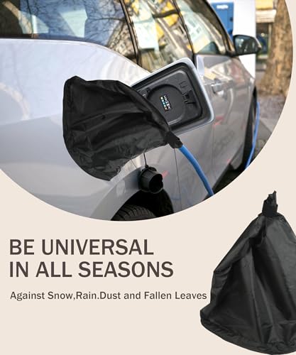 All-Weather Waterproof EV Charger Plug Cover & Accessories