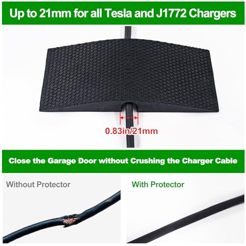 Tesla and J1772 EV Charger Cable Protector, Heavy Duty