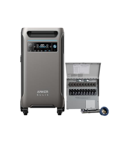 Anker SOLIX F3800 120V/240V Backup Kit, 3840Wh Power Station