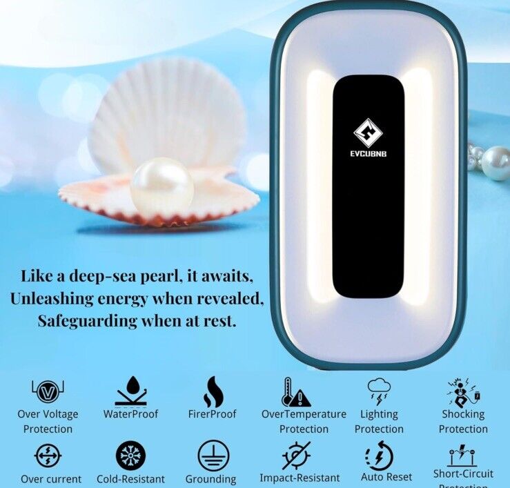 Compact EVCUBNB Level 2 EV Charger, 50A Station