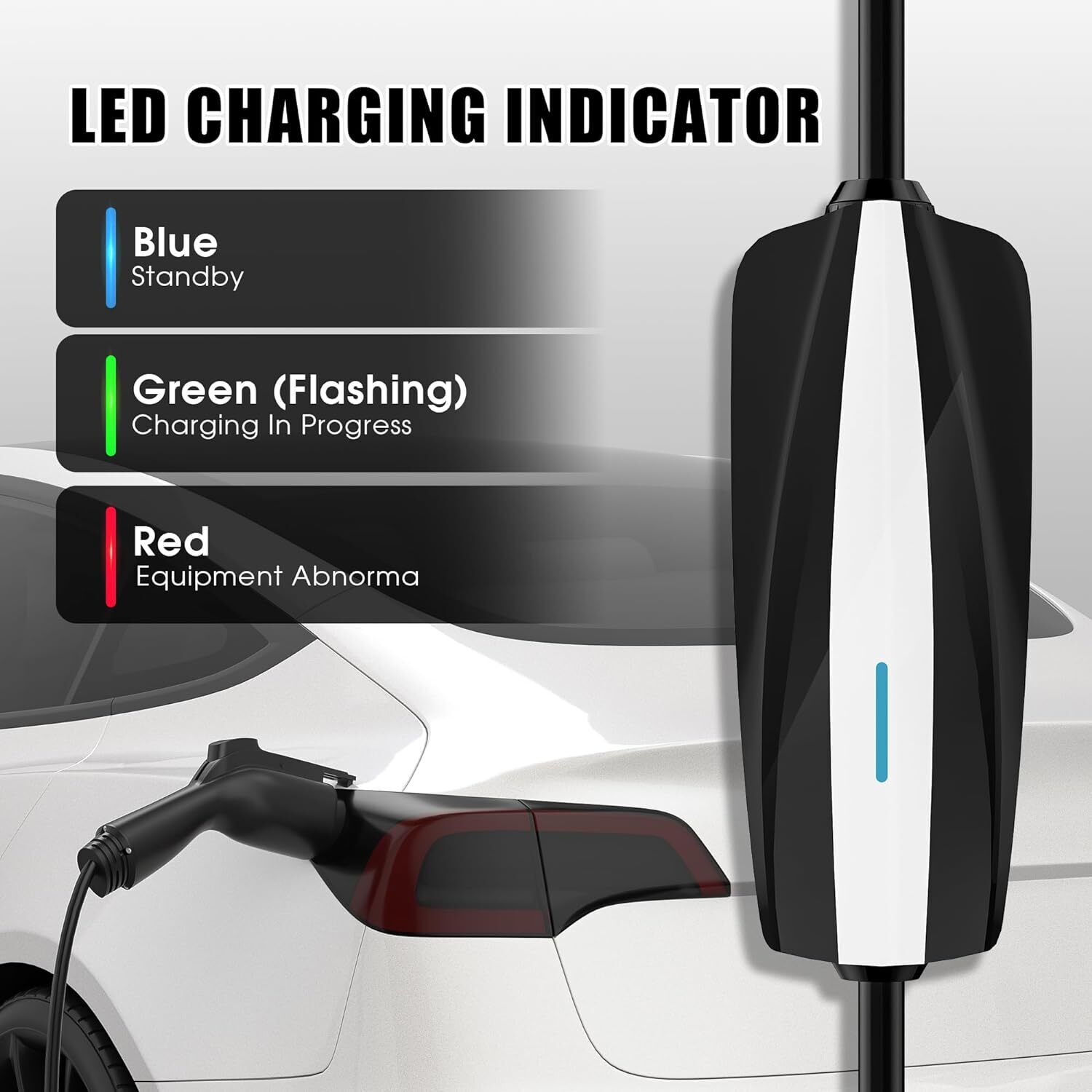 Portable Level 2 EV Charger 32A 7KW 240V