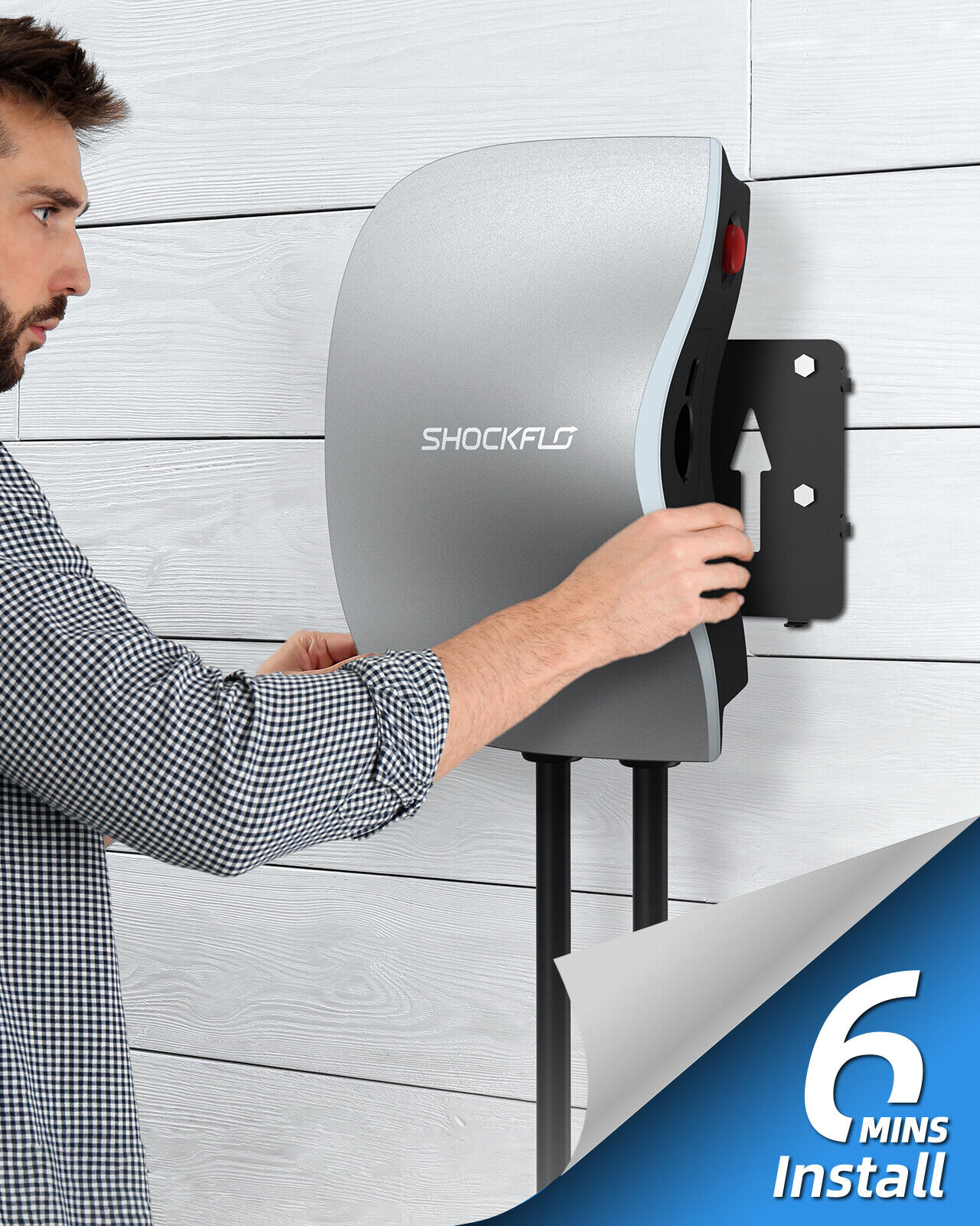 48A Level 2 EV Charger with RFID Card