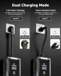 bokman Portable Level 1&2 EV Charger (240V,40A) Adjustable