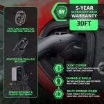 Fast 48 Amp Level 2 EV Charger(Indoor/Outdoor)