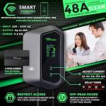 Fast 48 Amp Level 2 EV Charger(Indoor/Outdoor)