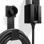 EV Charger Holder with Cable Organizer and Wall Mount