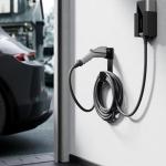 EV Charger Holder with Cable Organizer and Wall Mount