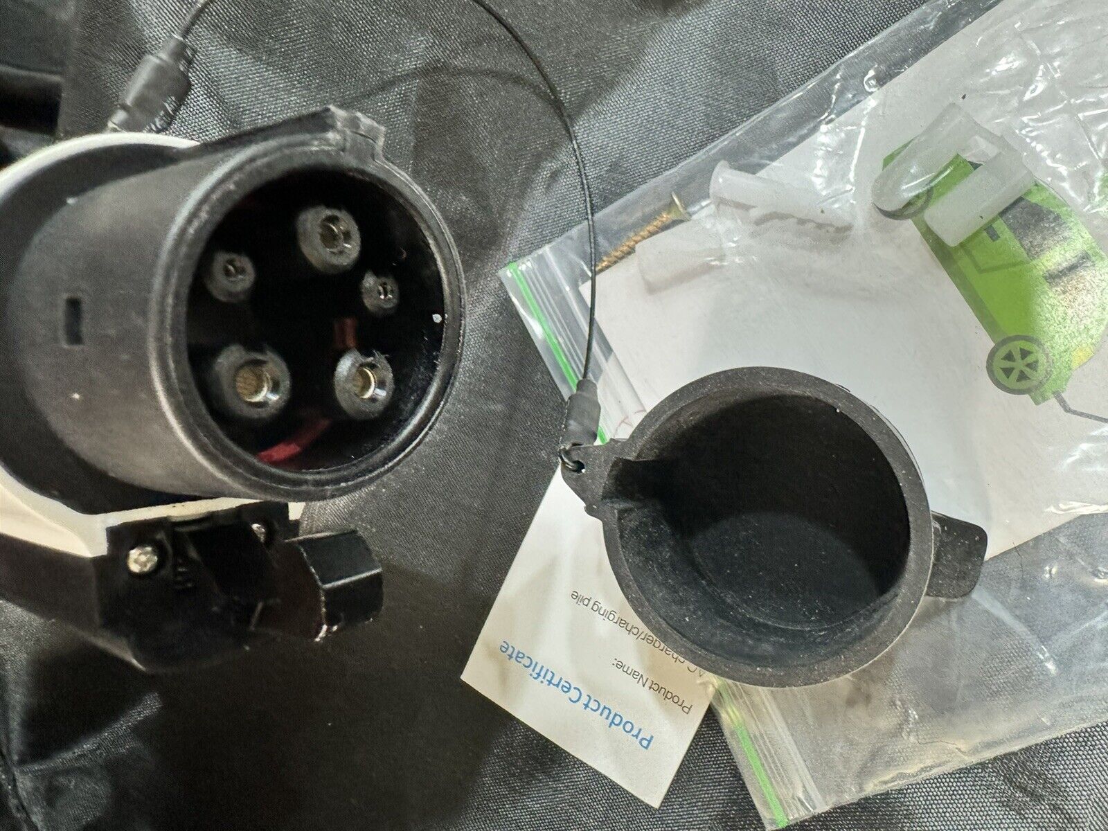 Level 1-2 EV Fast Charger with J1772 Plug