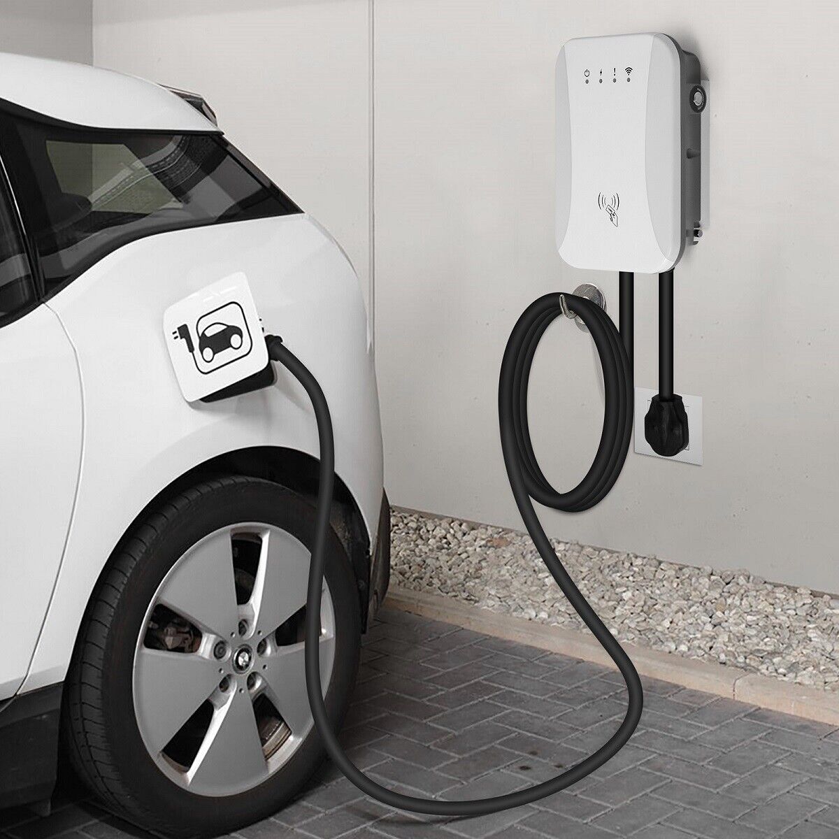 CARSTY 40A 10KW Level 2 EV Charger with NEMA 14-50 Plug
