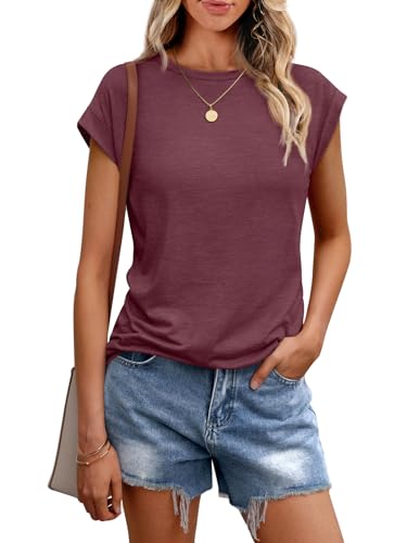 Boat Neck Loose Fit Tee Dressy Spring Top