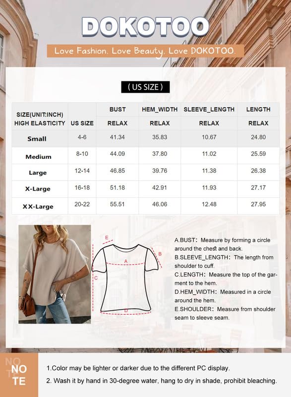 Dokotoo Women's Textured Waffle Knit Top - Apricot