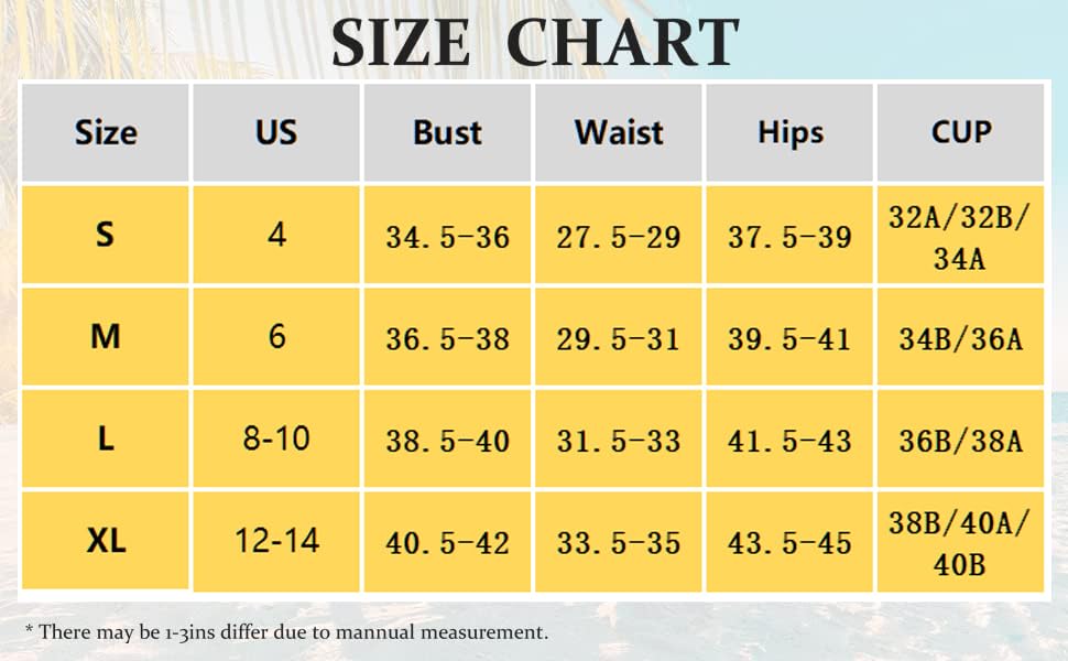 ZAFUL Women's Ditsy Floral Printed Swimsuit Knotted String Triangle Bikini Cheeky Bikini Set Khaki M