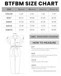 BTFBM Women 2024 Button Down Ruched Shirt Dresses Short Sleeve Lapel V Neck Elegant Party Spring Summer Maxi Satin Dress(Short Sleeve Purple Red, Large)