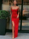 Summer Sexy Spaghetti Strap Bodycon Dress for Women