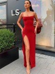 Summer Sexy Spaghetti Strap Bodycon Dress for Women