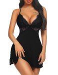 Avidlove Lace Chemise Babydoll Nightgown for Women