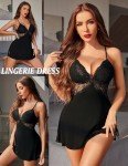 Avidlove Lace Chemise Babydoll Nightgown for Women