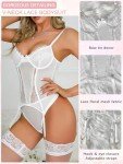 Lace Garter Belt Lingerie Set with Stockings