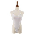 Sherrylo High Cut Mesh One Piece Swimsuit