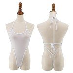 Sherrylo High Cut Mesh One Piece Swimsuit