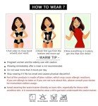 YIANNA Waist Trainer for Women Latex Underbust Tummy Control Waist Cincher Corset Hourglass Body Shaper Zipper and Hooks,YA2231-Black-XL