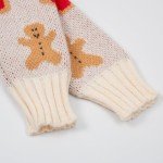 Women's Funny Fall Winter Long Sleeve Christmas Tree Elk Santa Claus Xmas Button Knit Cardigan Sweater Vintage Knitted Outerwear(Christmas-Winter,L)