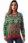 #followme Womens Ugly Christmas Sweater - Sweaters for Women 6773-225-M