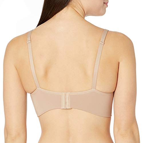 Warner's Women's Benefits Allover-Smoothing Bliss Wireless Lightly Lined Convertible Comfort Bra RM1011W, Toasted Almond, 34D