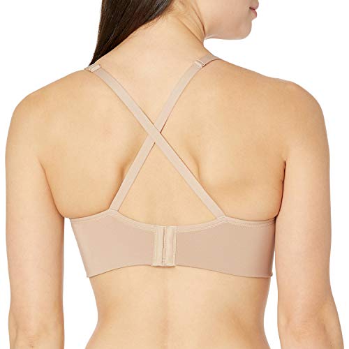 Warner's Women's Benefits Allover-Smoothing Bliss Wireless Lightly Lined Convertible Comfort Bra RM1011W, Toasted Almond, 34D