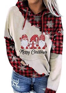 FAYALEQ Christmas Sweatshirt Women Christmas Believe Tree Shirt Xmas Vacation Graphic Casual Long Sleeve Pullover Tops Blouse